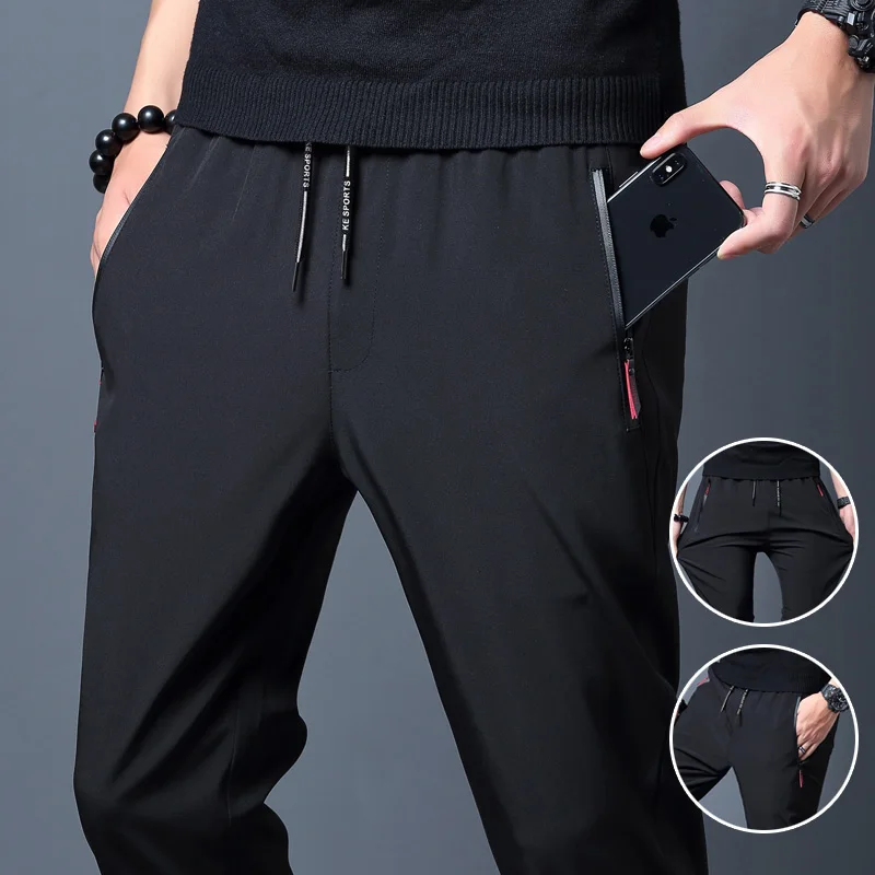 Fishing Pants Waterproof - กางเกงลําลองผู้ชายตรง SLIM FIT Elastic เอว Jogger