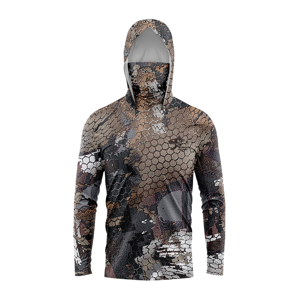 Fishing Mask Sun Protection - เสื้อตกปลา Huk New Gear แขนยาวสำหรับฤดูร้อน แห้งเร็ว