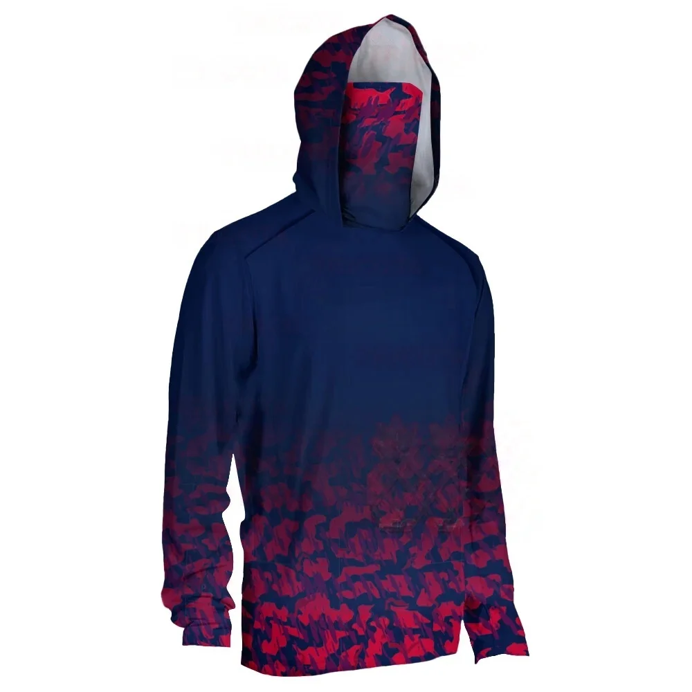 เสื้อตกปลาแบบมีฮู้ด เสื้อผ้าตก - Fishing Shirt Uv Protection บทวิจารณ์และราคา