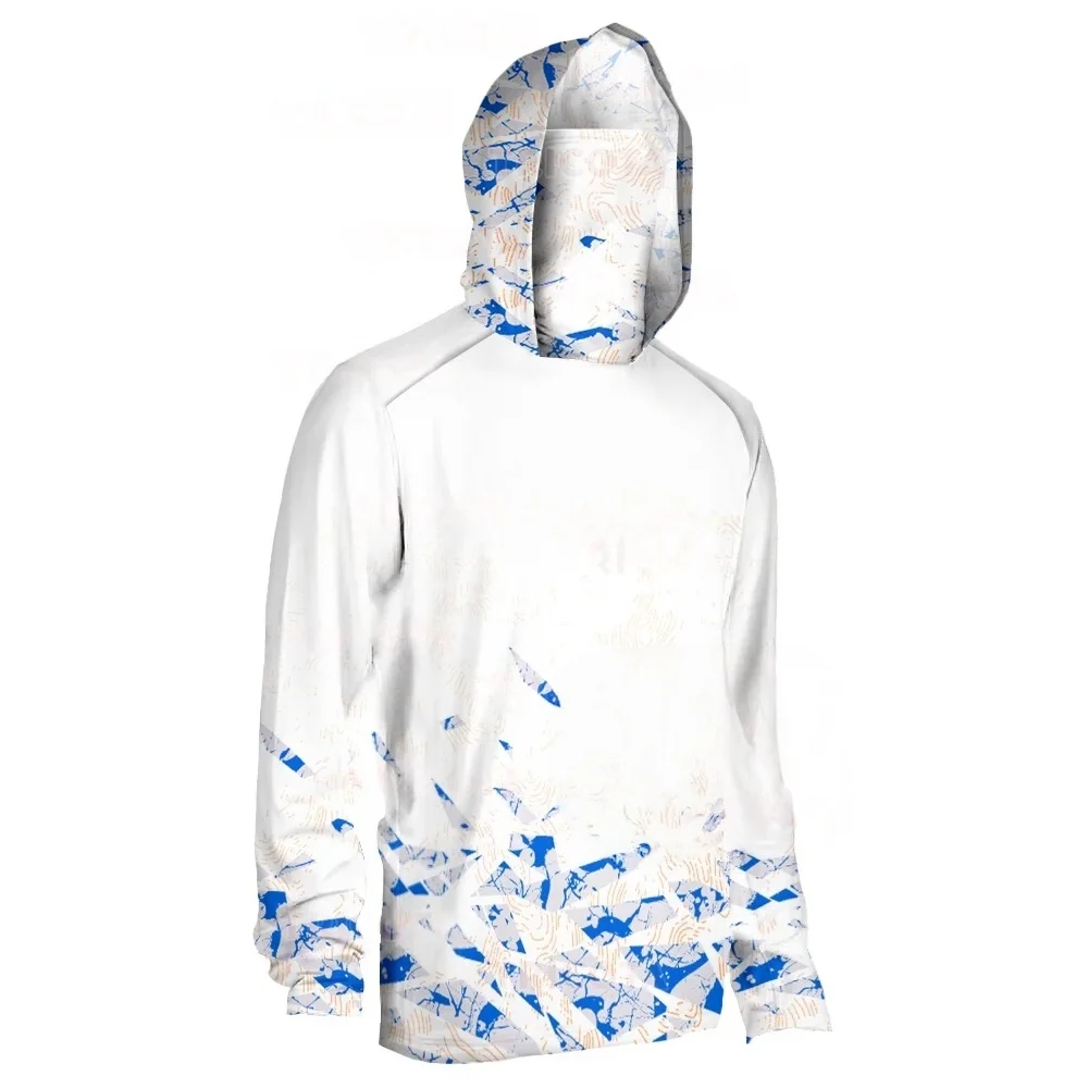 เสื้อตกปลาแบบมีฮู้ด เสื้อผ้าตก - Fishing Shirt Uv Protection บทวิจารณ์และราคา