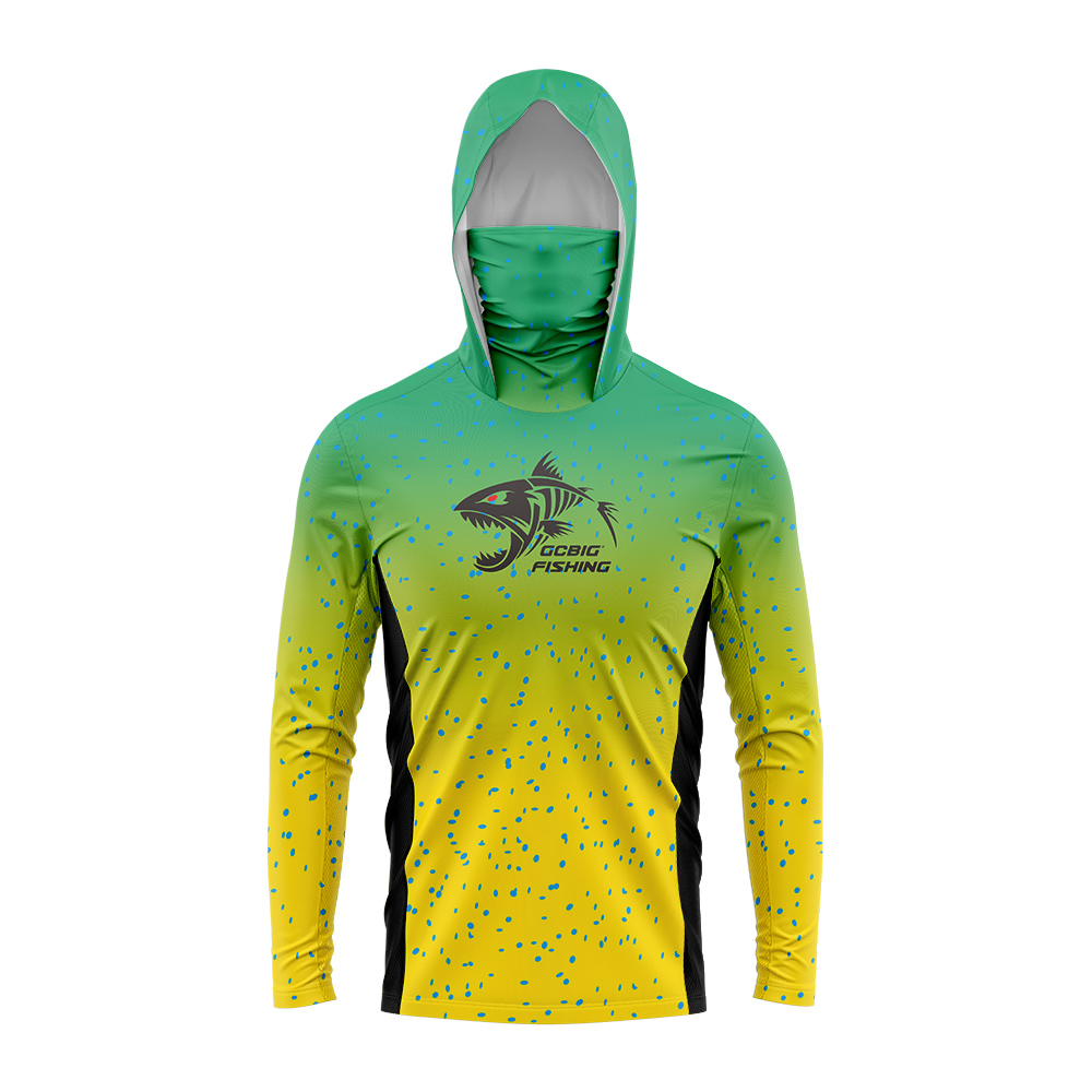 เสื้อตกปลาแบบมีฮู้ด UPF50+ พร้ - Fishing Shirt Uv Protection บทวิจารณ์และราคา