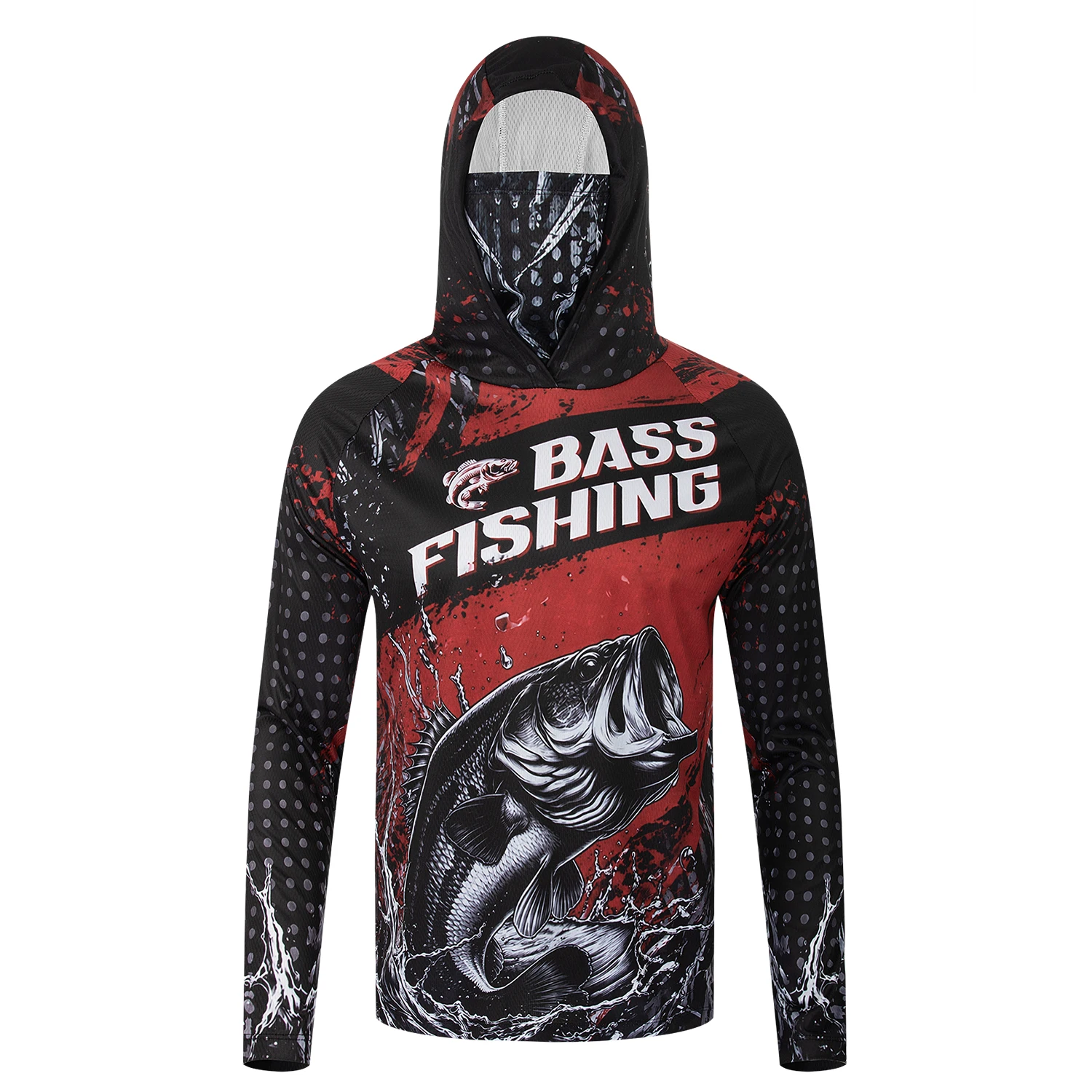 เสื้อฮู้ดตกปลาสำหรับผู้ชาย UPF - Fishing Mask Sun Protection บทวิจารณ์และราคา
