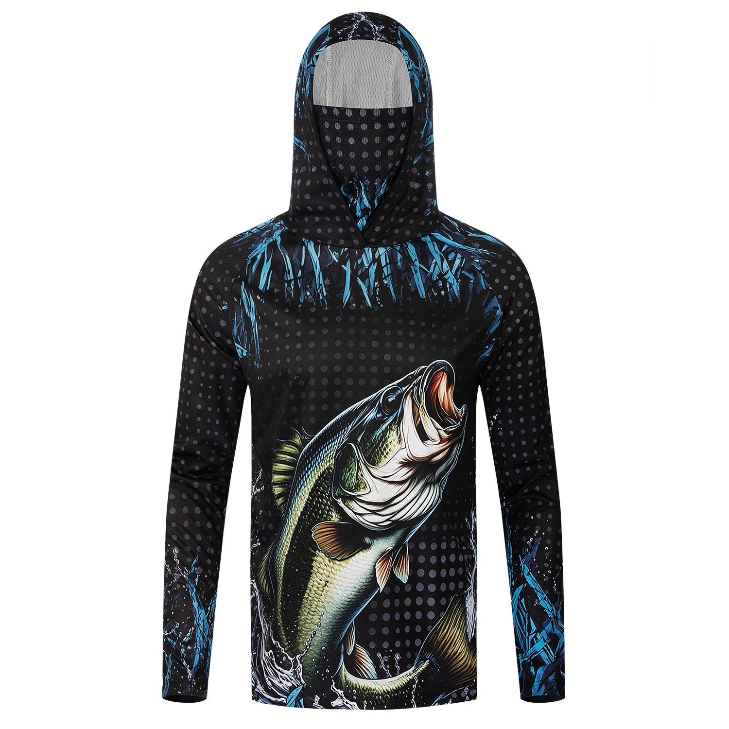 เสื้อฮู้ดตกปลาสำหรับผู้ชาย UPF - Fishing Mask Sun Protection บทวิจารณ์และราคา