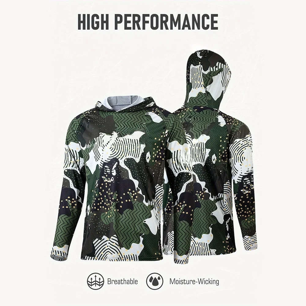 เสื้อผ้าสำหรับตกปลา เสื้อฮู้ดส - Fishing Shirt Uv Protection บทวิจารณ์และราคา