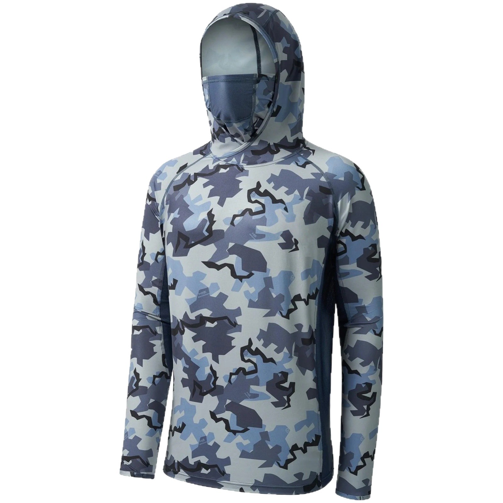 เสื้อฮู้ดลายใบไม้ 3D สำหรับผู้ - Fishing Mask Sun Protection บทวิจารณ์และราคา