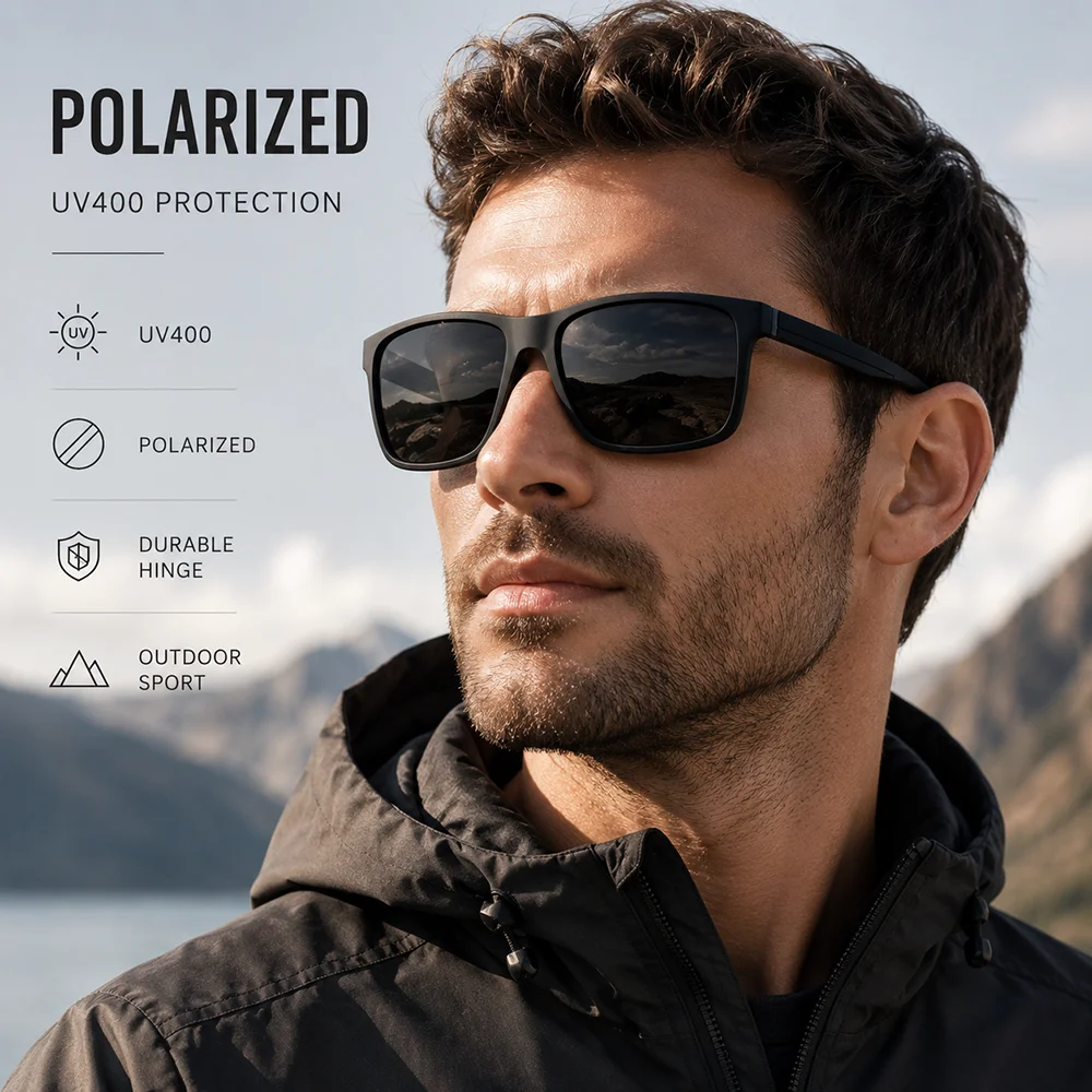 แว่นกันแดดโพลาไรซ์สำหรับผู้ชาย - Fishing Sunglasses Polarized บทวิจารณ์และราคา