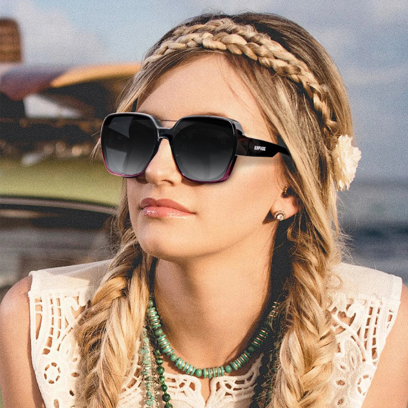 แว่นกันแดด Kapvoe สำหรับขับรถ  - Fishing Sunglasses Polarized บทวิจารณ์และราคา