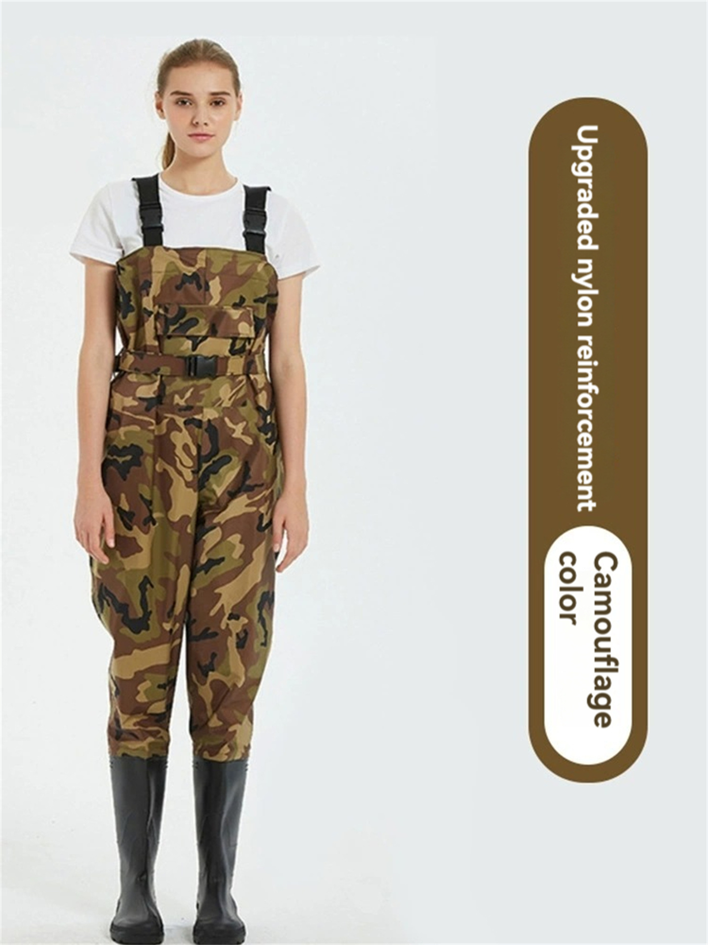 กางเกงกันน้ำไนลอนสำหรับตกปลาแบ - Fishing Pants Waterproof บทวิจารณ์และราคา