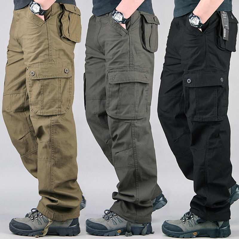 ยุทธวิธี Cargo กางเกงผู้ชายผ้า - Fishing Pants Waterproof บทวิจารณ์และราคา