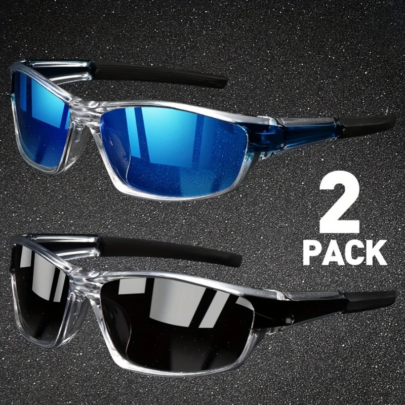 แว่นกันแดดกีฬา 1/2 ชิ้น สำหรับ - Fishing Sunglasses Polarized บทวิจารณ์และราคา