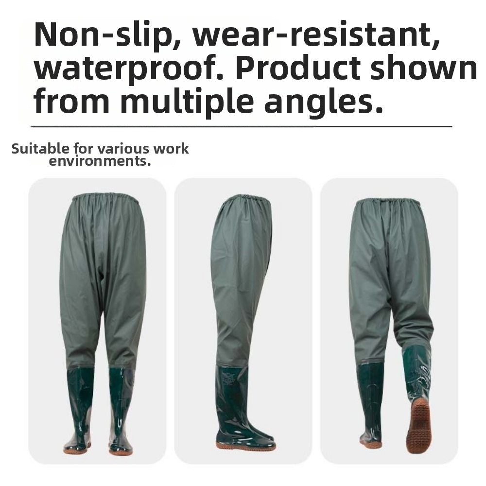 กางเกงปลูกถ่ายพลาสติก PVC กางเ - Fishing Pants Waterproof บทวิจารณ์และราคา