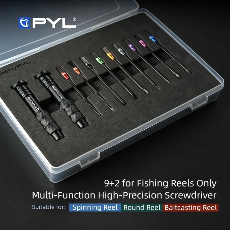 ชุดไขควงเหล็กอัลลอยด์ PYL 9+2  - Shimano Reel Stradic บทวิจารณ์และราคา