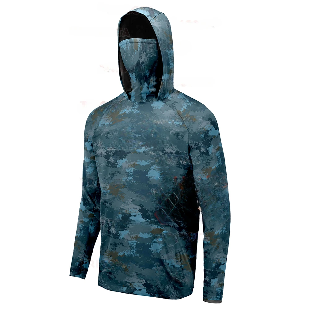 เสื้อฮู้ดตกปลาสำหรับผู้ชาย ป้อ - Fishing Mask Sun Protection บทวิจารณ์และราคา